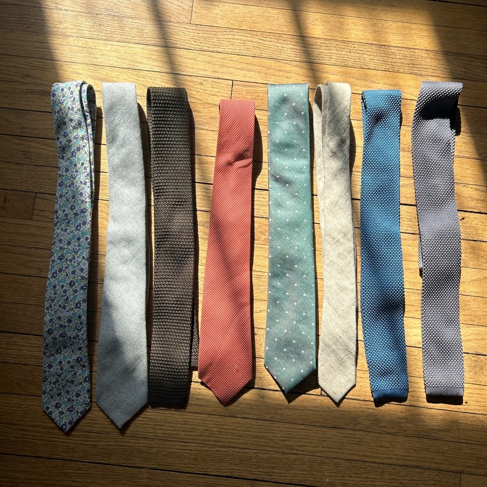 Assorted Tie Bundle - 8 Ties